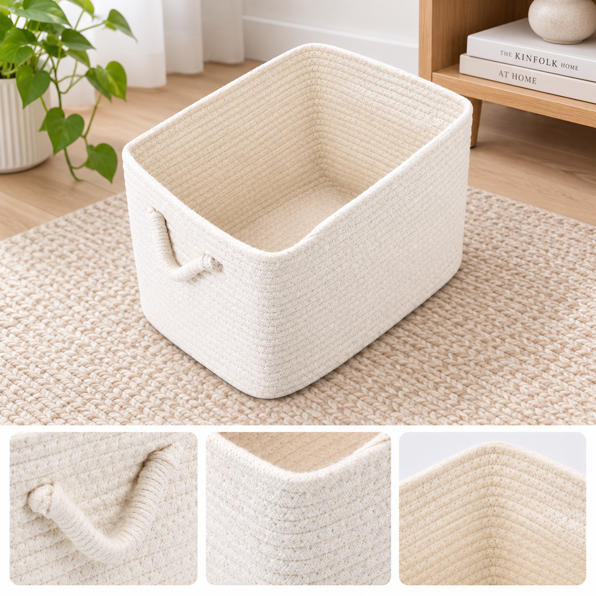 Cotton Rope Storage Basket