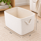 Cotton Rope Storage Basket