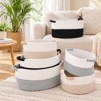 Cotton Rope Storage Basket